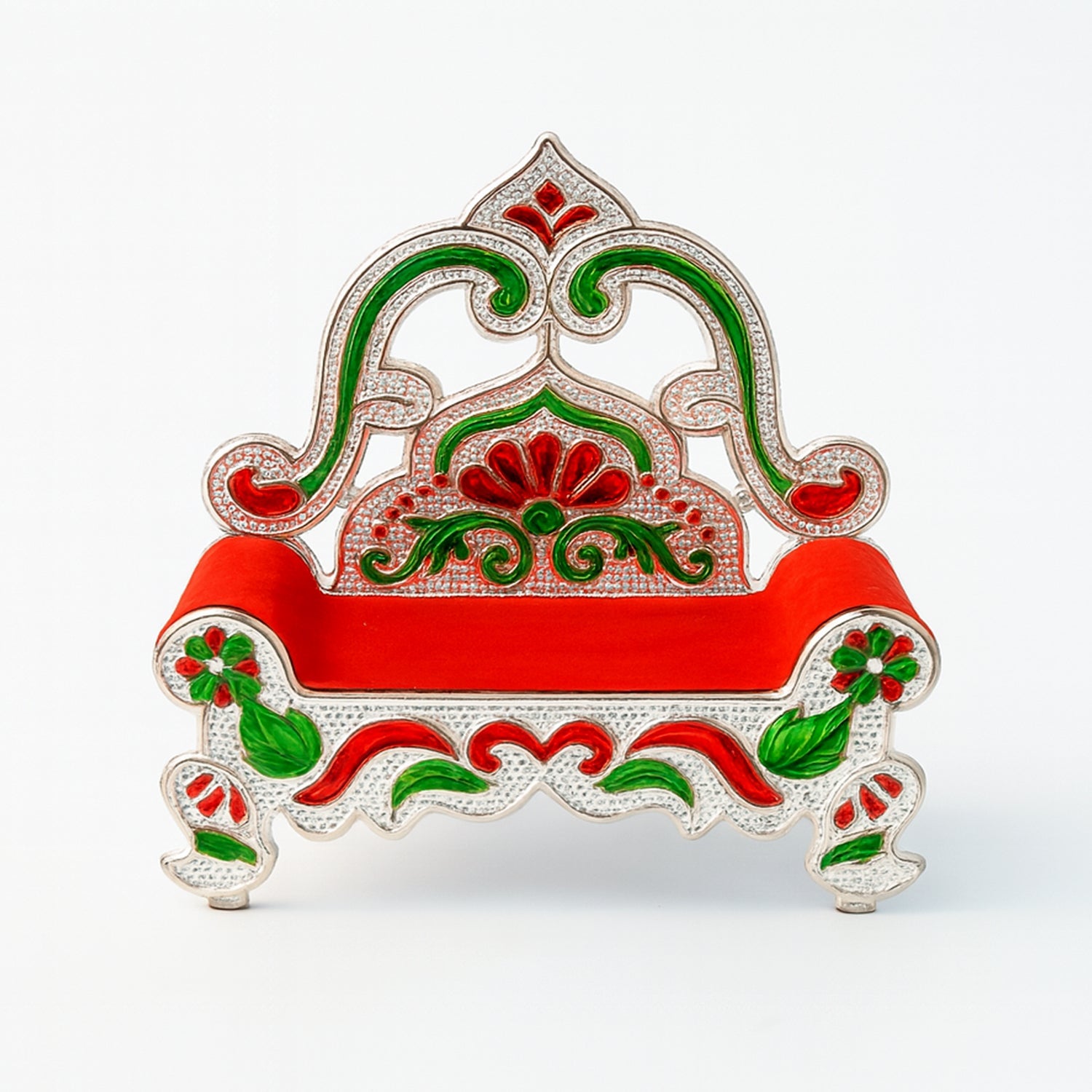 Meenakari Art Singhasan Meenakari Art Singhasan
